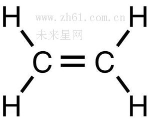乙烯分子结构式